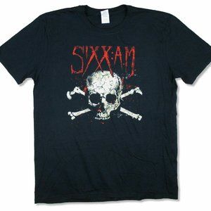 Sixx A.M. Darkness Skull 2016 Tour BC-GA Black